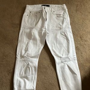 White mens hollister jeans